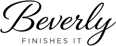 Beverly Finishes It Logo
